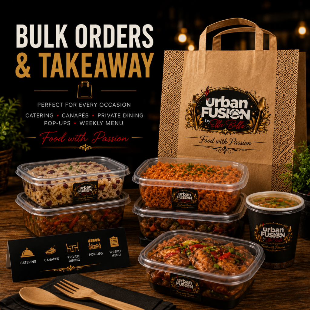 Meal Prep and Bulk Order